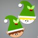 Paper Elf Craft, Christmas Elf Printable Template, Holiday School Craft, Classroom Elf Party ...