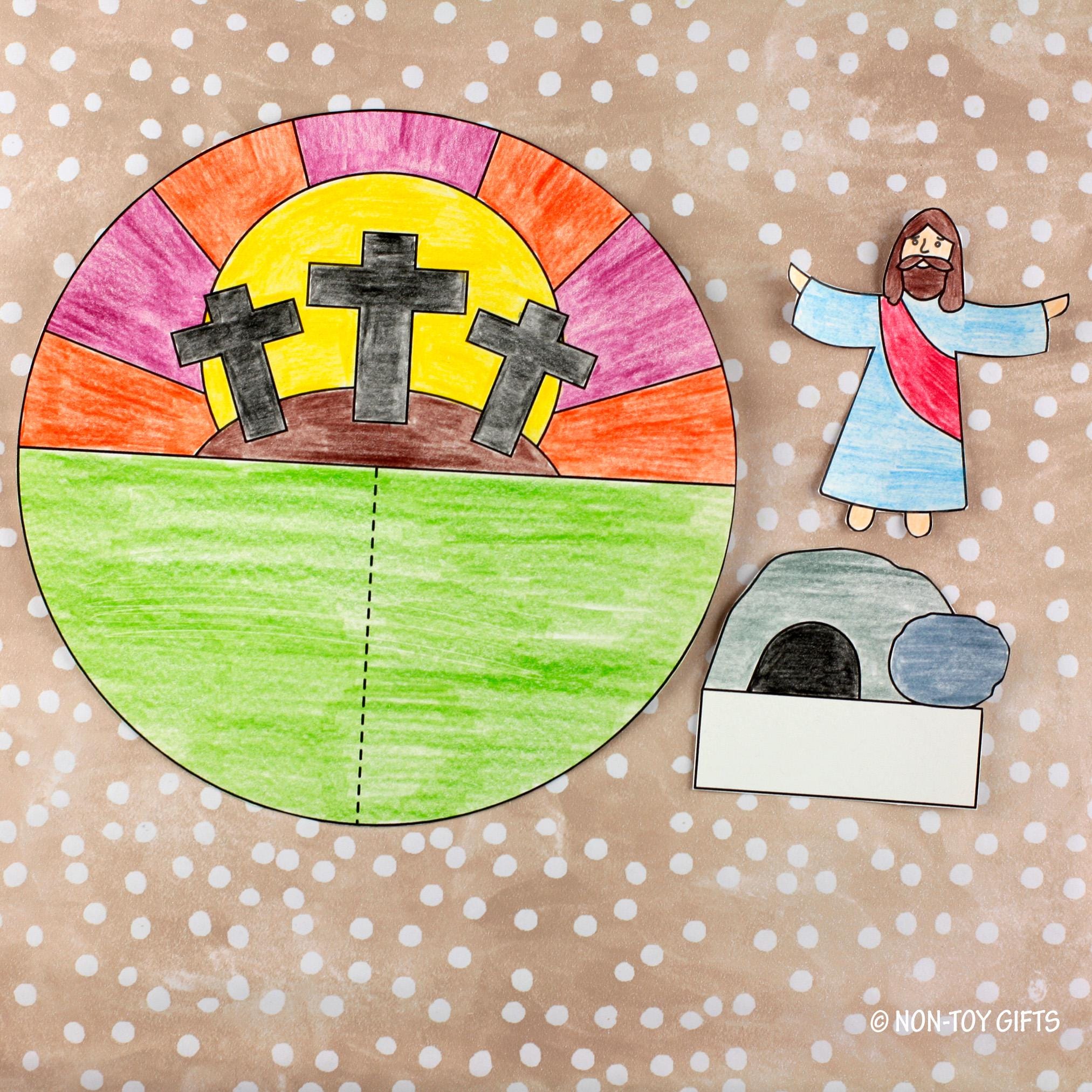 Bible Easter Diorama, Sunday School Christ-centered Craft for Kids ...