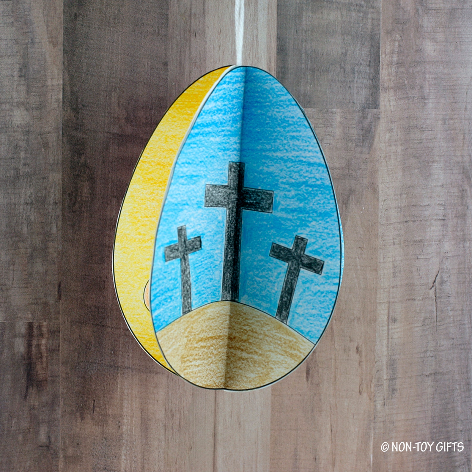 The Easter Story 3D Egg Craft