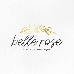 Logotipo boutique, logotipo pré-fabricado, kit de marca, pacote de marca, design de logotipo pré-fabricado, logotipo minimalista, design de logotipo personalizado, logotipo desenhado à mão, Boho