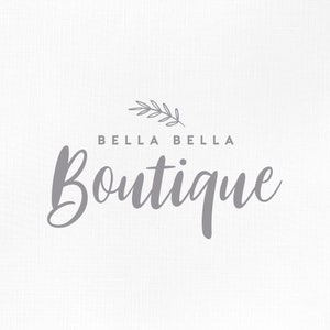 Logotipo boutique, logotipo pré-fabricado, kit de marca, pacote de marca, design de logotipo pré-fabricado, logotipo minimalista, design de logotipo personalizado, logotipo desenhado à mão, Boho