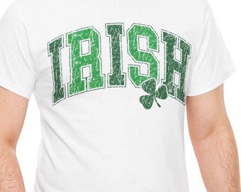 Irish T-Shirt Unisex, St. Patrick’s Day Shirt, Funny Irish Tee, Lucky Shamrock Shirt, Irish Pride Gift, Green Beer Drinking Shirt,