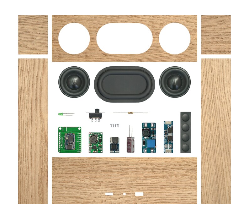 DIY Speaker Kit Bluetooth 5.0 Etsy