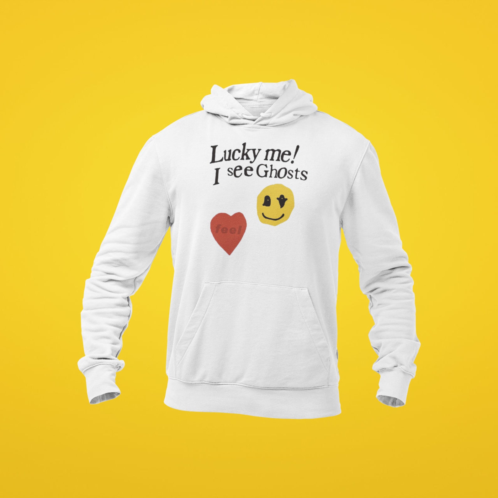 Kanye West Lucky Me I See Ghosts Unisex Hoodie Etsy
