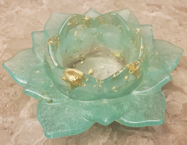 Lotus Flower Candle Holder Etsy