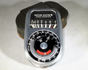 Compteur vintage Weston Master III. Excellent état.