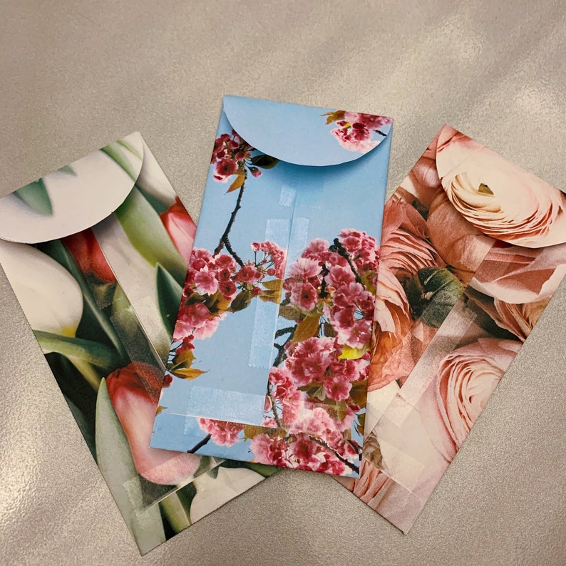 Floral Printable Cash Envelopes Dave Ramsey Envelope System - Etsy