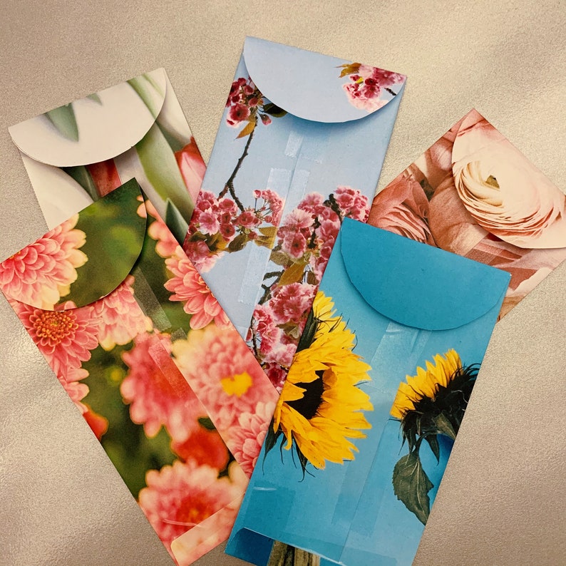 Floral Printable Cash Envelopes Dave Ramsey Envelope System - Etsy