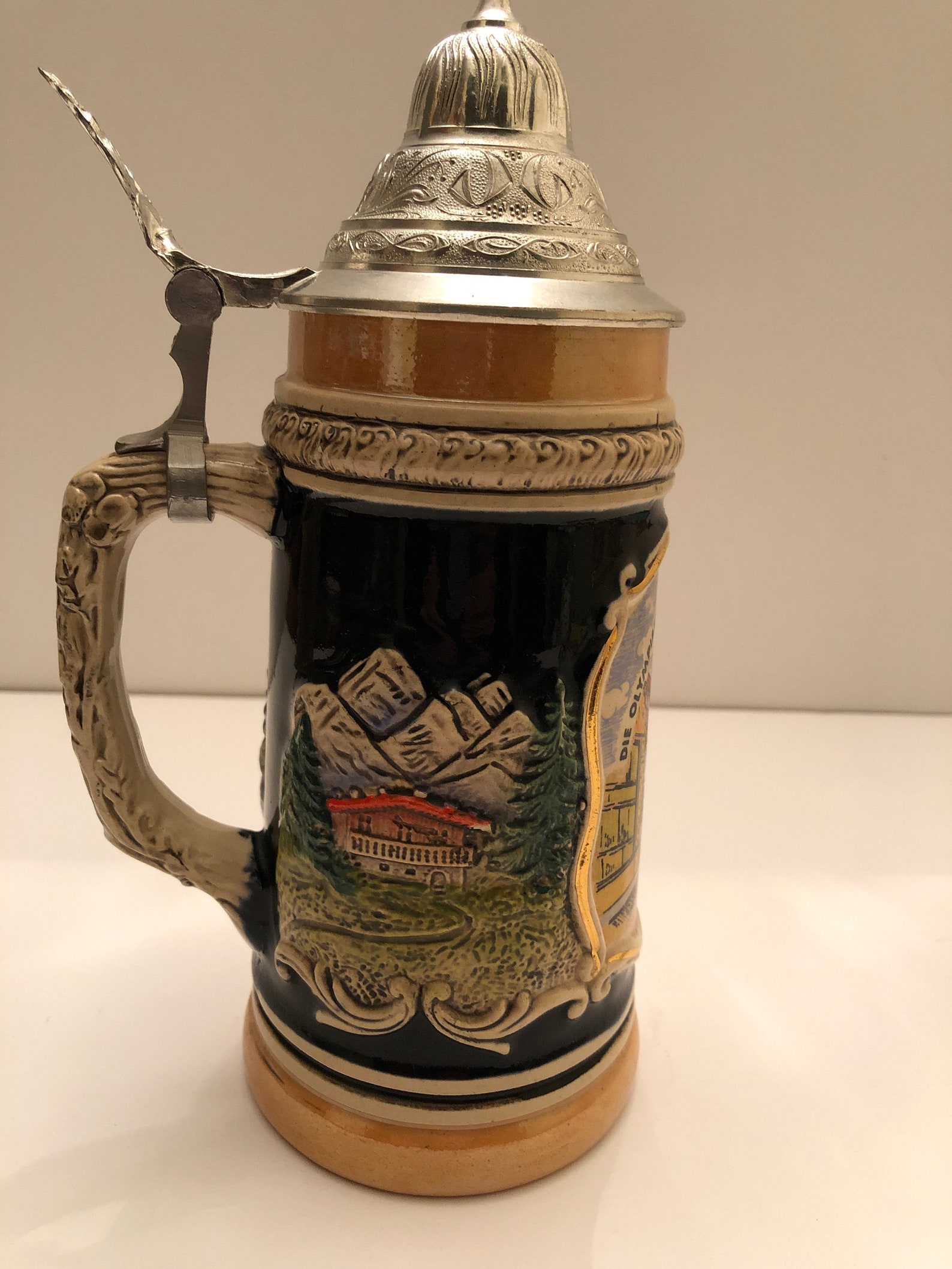 1972 Munich Olympics Beer Stein from the Hofbrauhaus Etsy