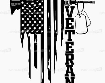 Veteran Dog Tags svg, png, eps, dxf, ai Files + Commercial Use License. *Not a Physical item*