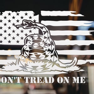 Police Officer Thin Blue Line Don't Tread on Me Gadsden American