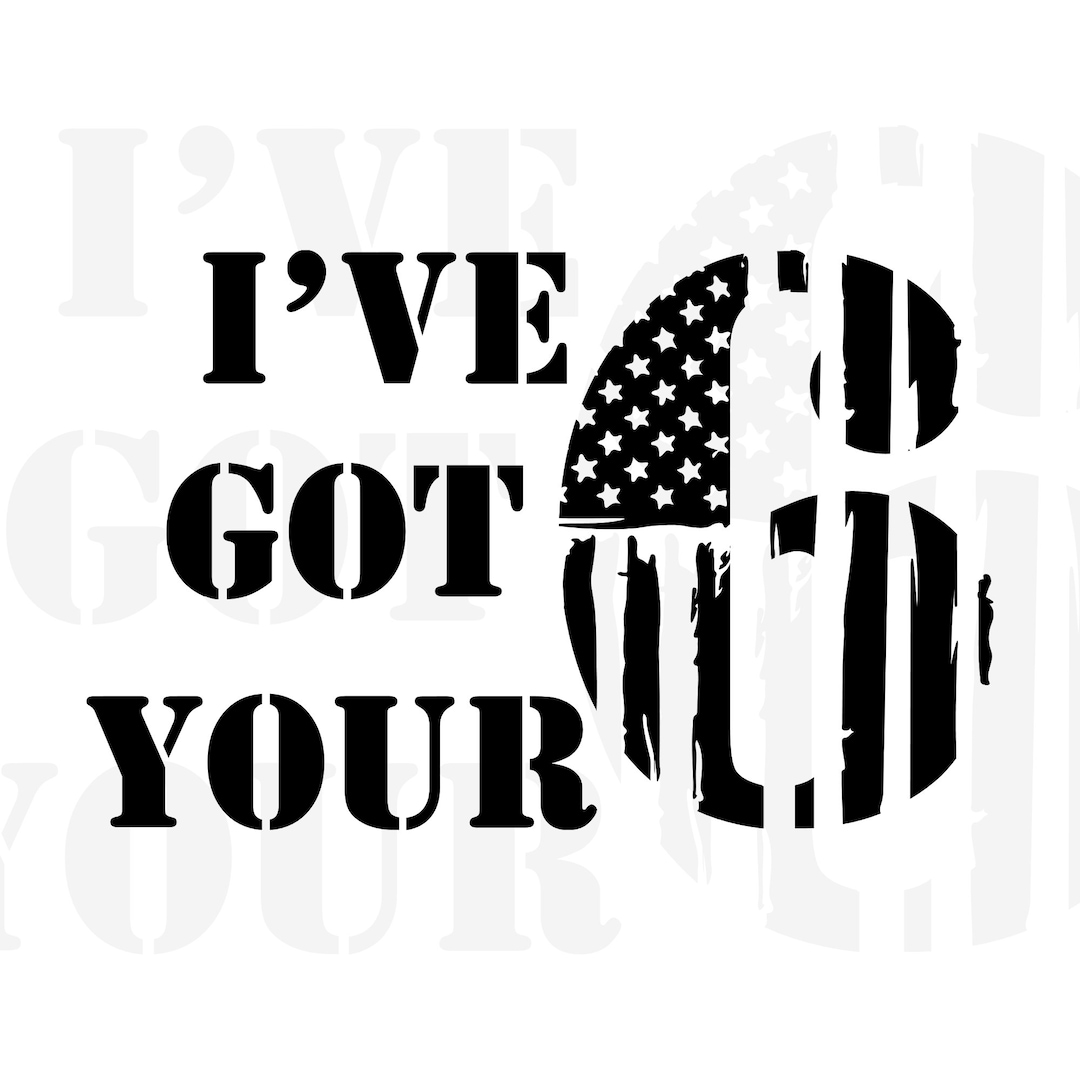 Ive Got Your 6 Six Decal. Many Sizes and Colors Available Etsy