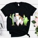Llama, Sloth, Koala, Friends | T-Shirt,  Funny T Shirt, Animal Lover, Nature Lover Gift, Cactus Plant, Koala Shirt, Sloth