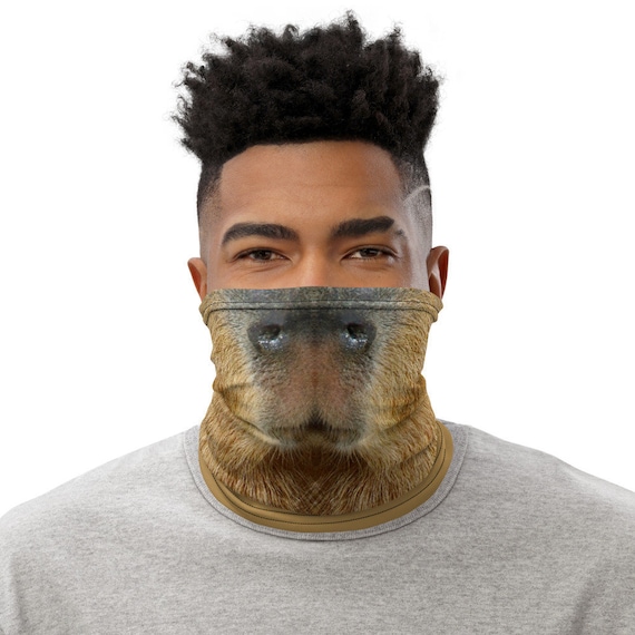 Capybara Face Mask Unisex Neck Gaiter Washable Face - Etsy