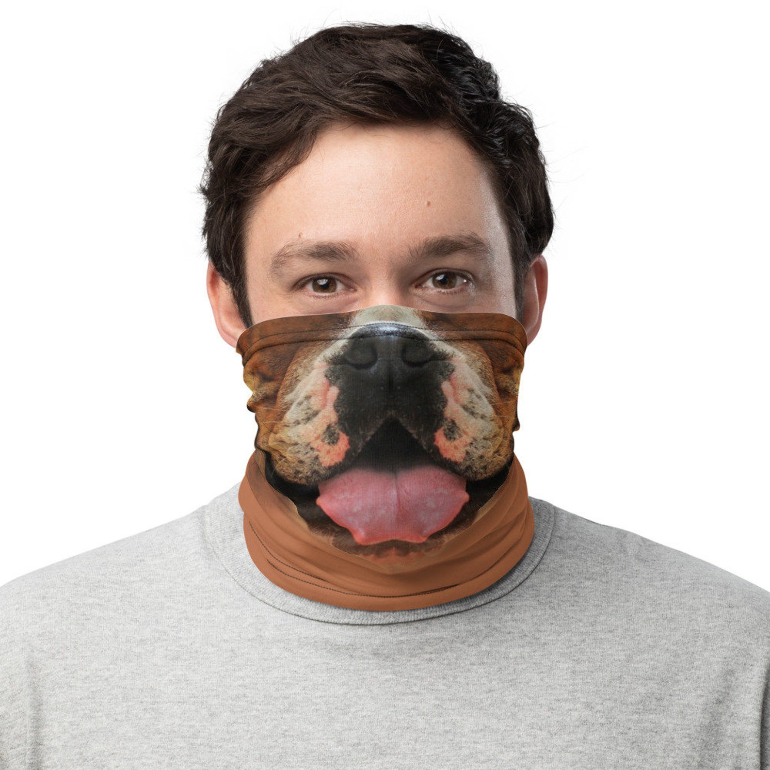 Bulldog X-Tape Yellow Mask & Neck Gaiter
