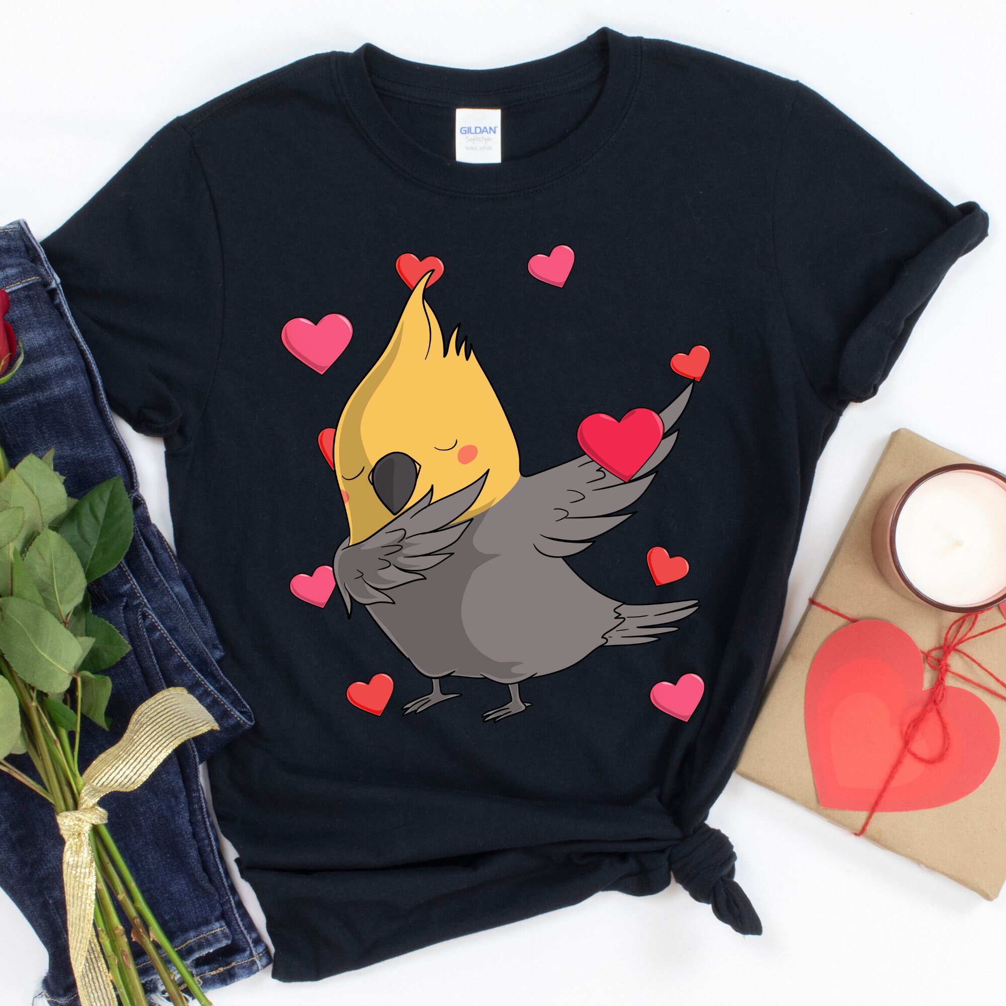Cockatiel Gift for Your Cute Valentine Pop Culture Bird - Etsy