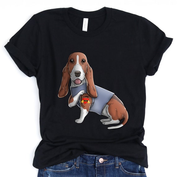 Basset Hound Mom Mama Shirt Mother's Day Dog Mom Gift Basset Hound Mom Mama Shirt Mother's Day Dog Mom Gift
