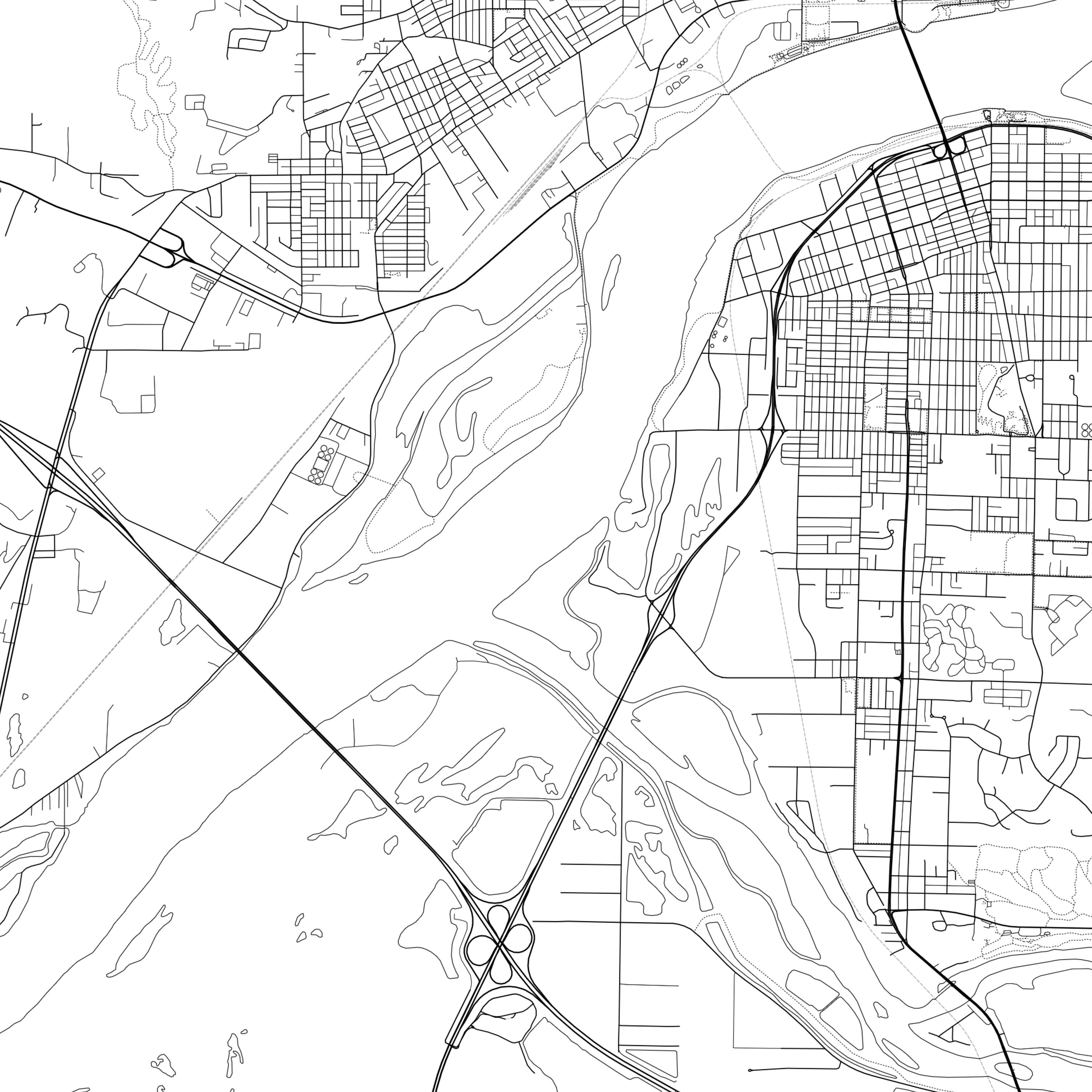 Rock Island Map Print Rock Island Map Poster Wall Art Il | Etsy