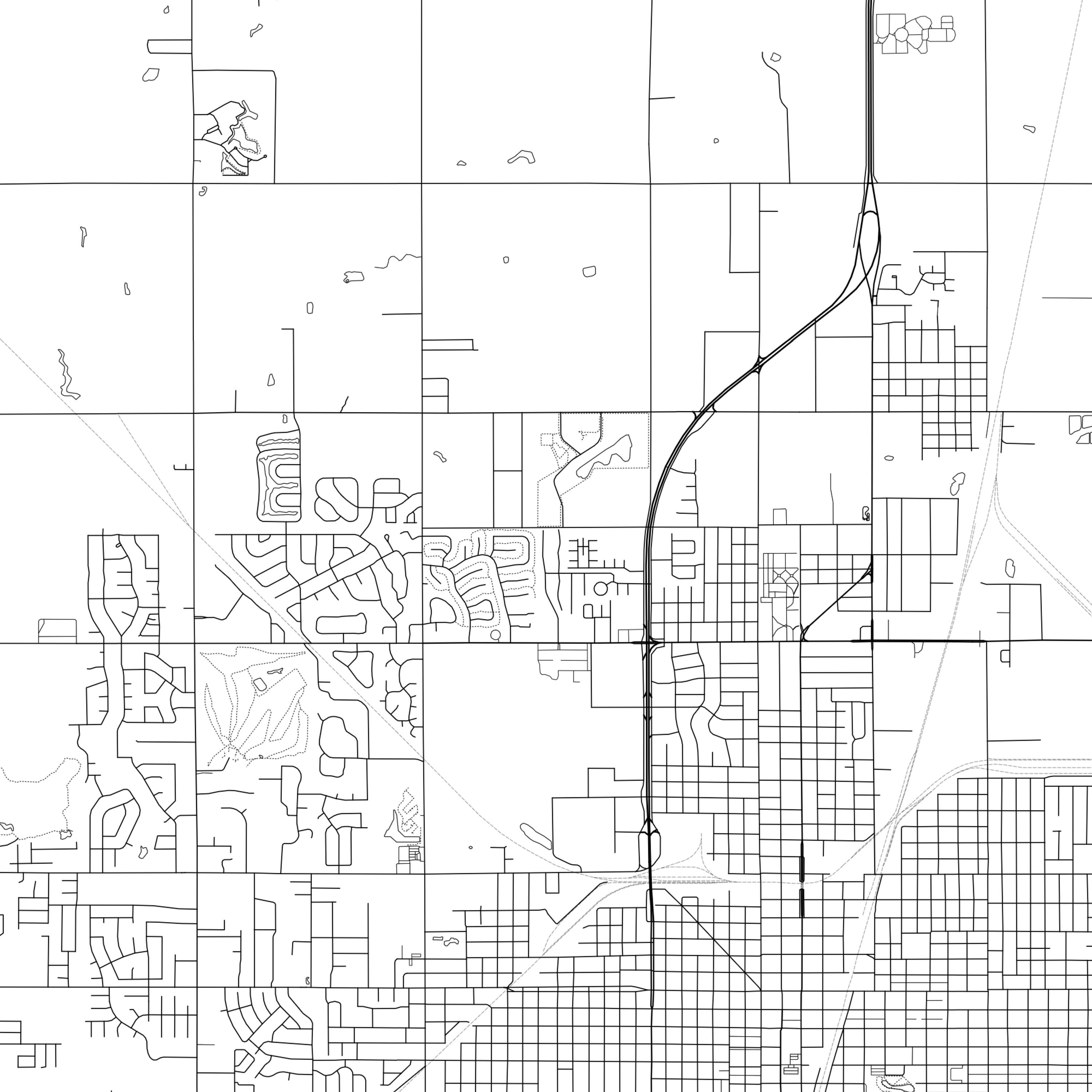 Enid Map Print Enid Map Poster Wall Art Ok City Map | Etsy