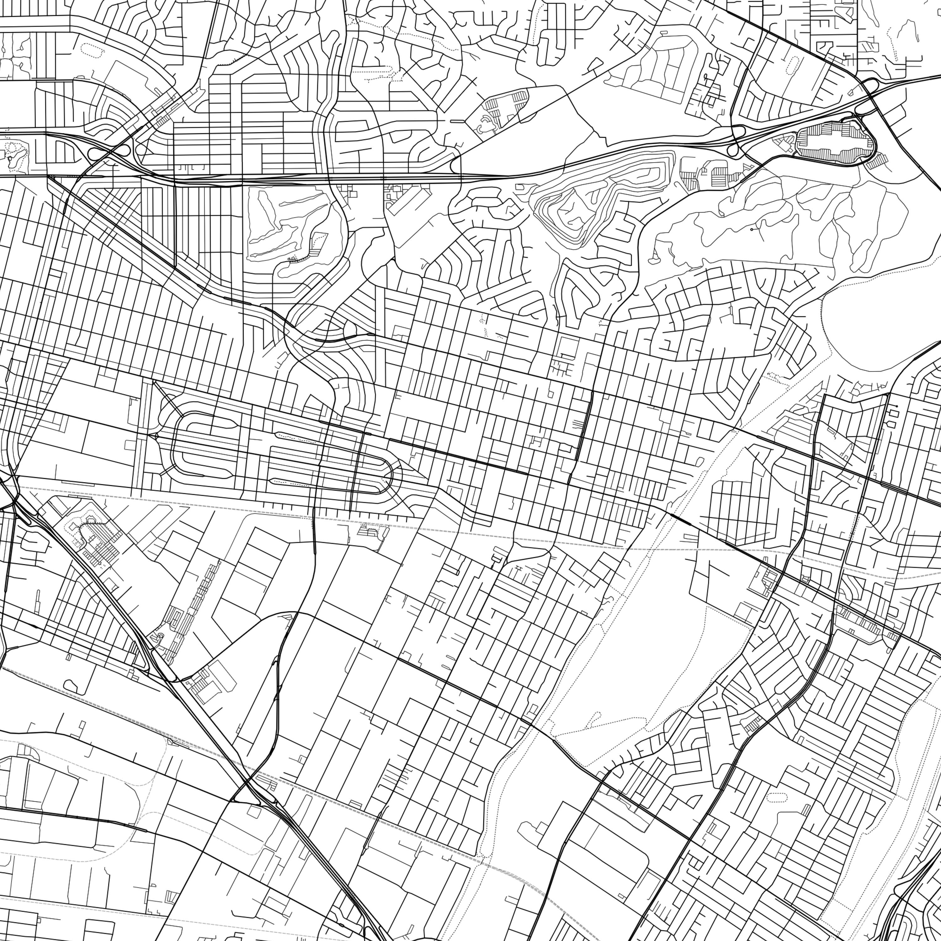 Pico Rivera Map Print Pico Rivera Map Poster Wall Art Ca Etsy