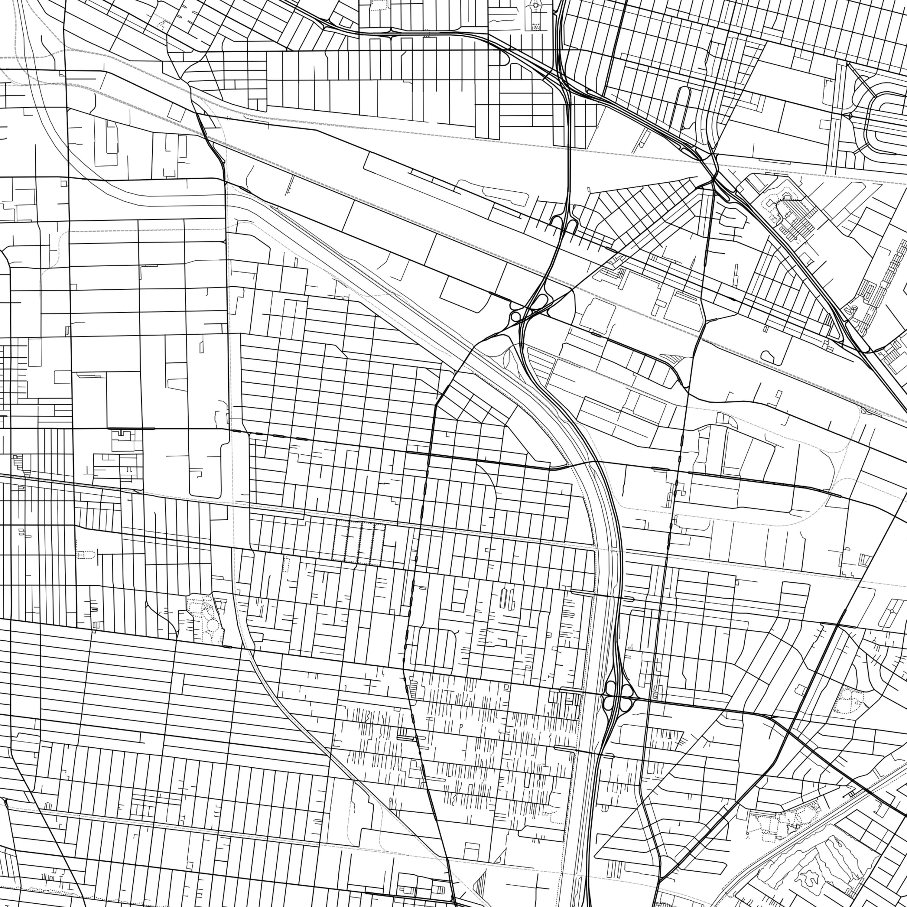 Bell Gardens Map Print, Bell Gardens Map Poster Wall Art, Ca City Map ...