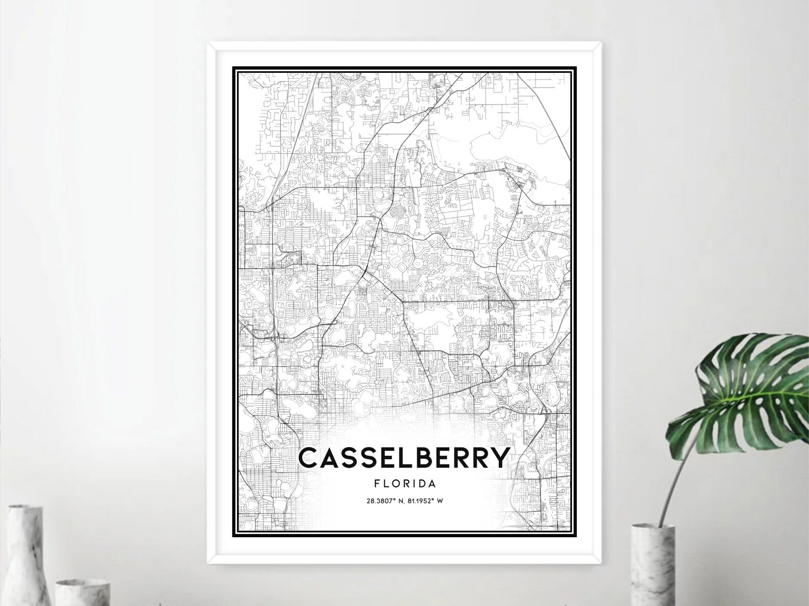 Casselberry Map Print Casselberry - Il 1588xN.1854800942 Lgmd 