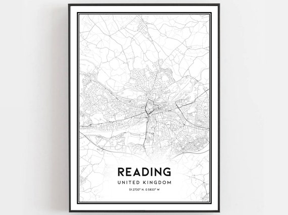 Reading Local Maps City Street Map Of Reading Reading Massachusetts Street Map 2556165