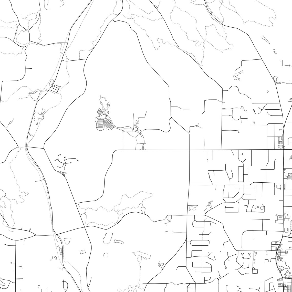 Cuyahoga Falls Map Print Cuyahoga Falls Map Poster Wall Art | Etsy