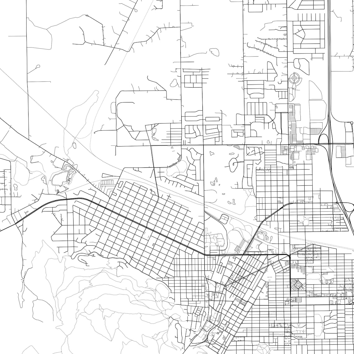 Helena Map Print Helena Map Poster Wall Art Mt City Map | Etsy