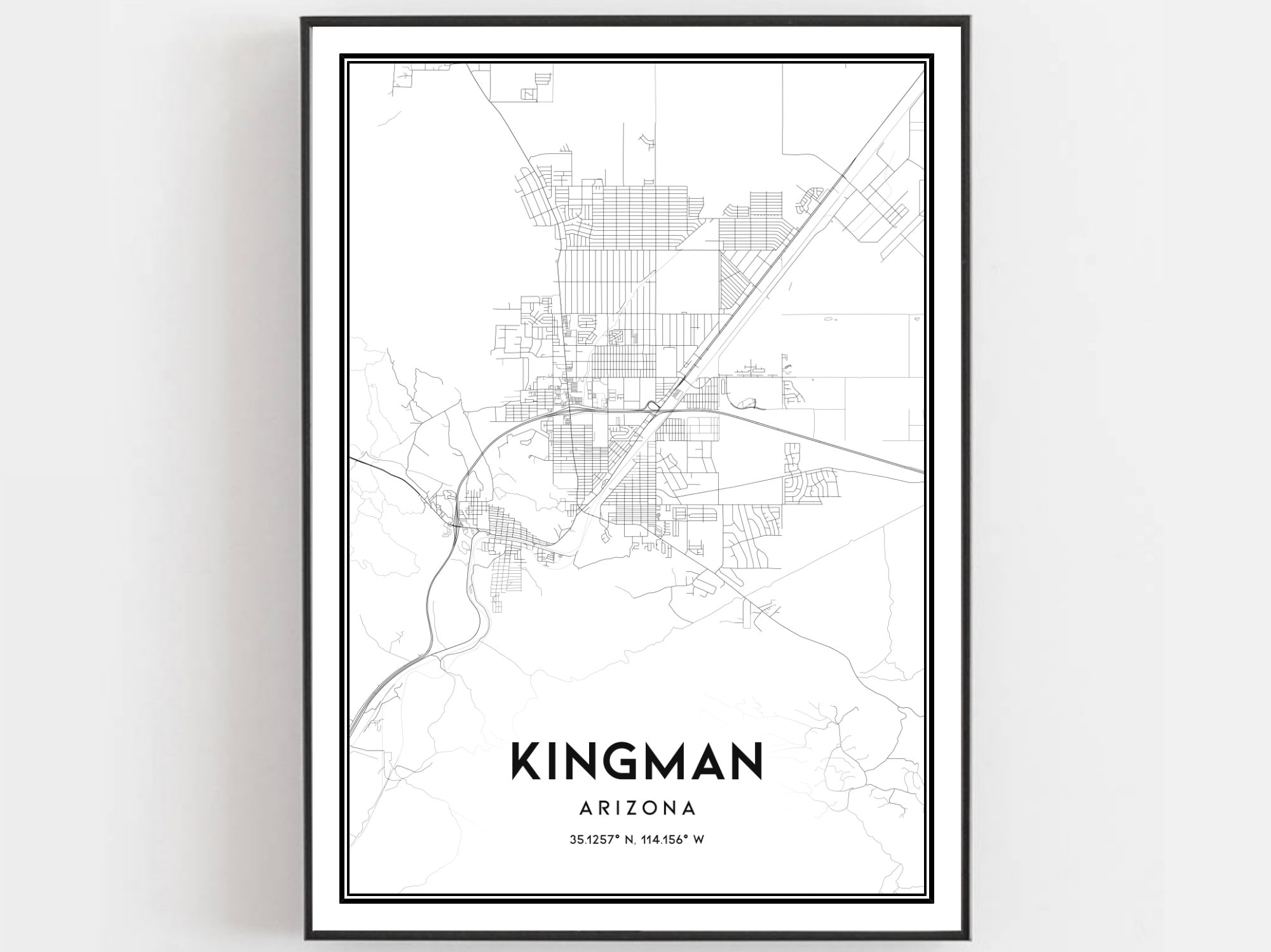 Kingman Arizona Map