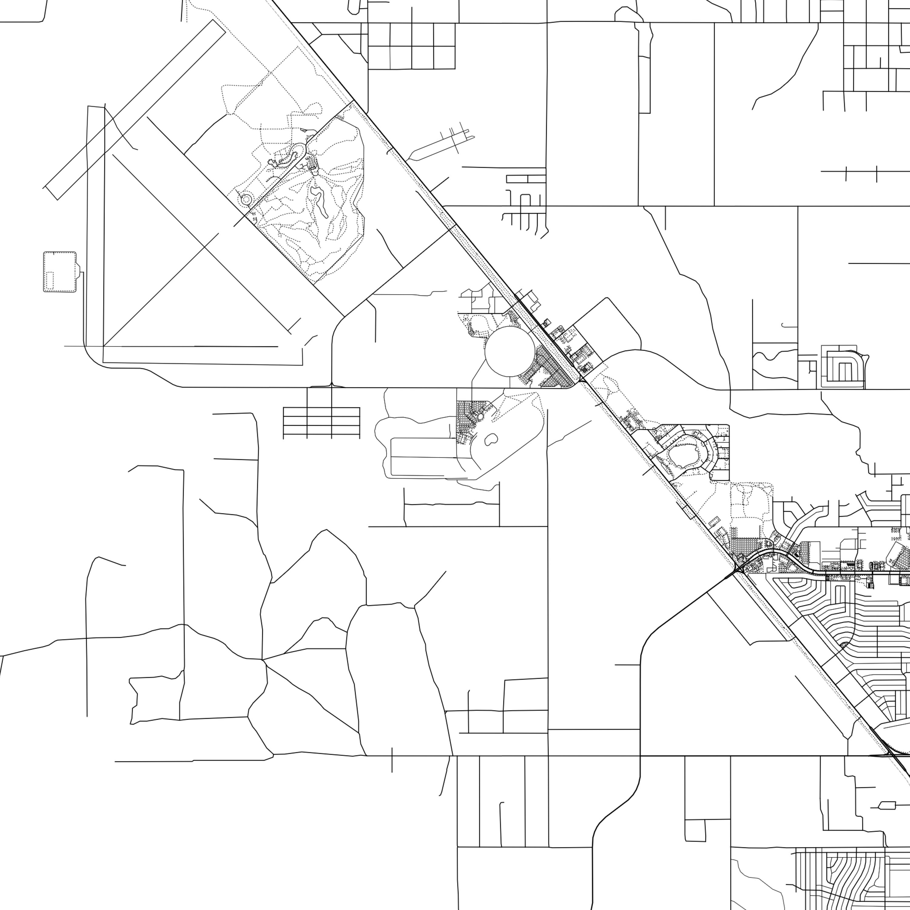 Hobbs Map Print Hobbs Map Poster Wall Art Nm City Map New Etsy