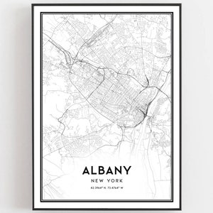 Stadtplan, Stadtplan, Stadtplan Poster, Stadtplan Geschenk, B362