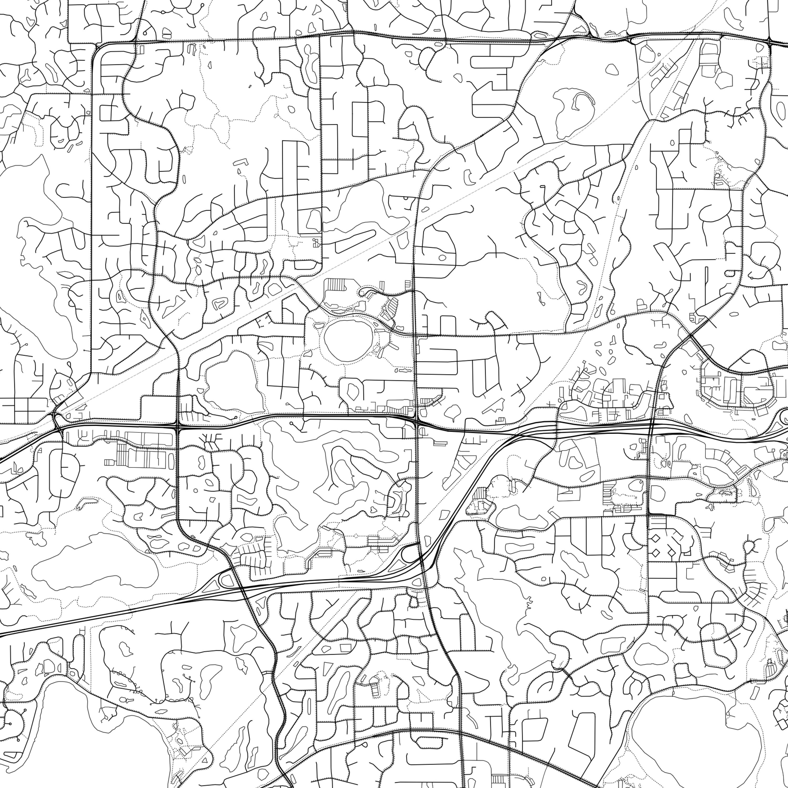 Eden Prairie Map Print Eden Prairie Map Poster Wall Art Mn Etsy