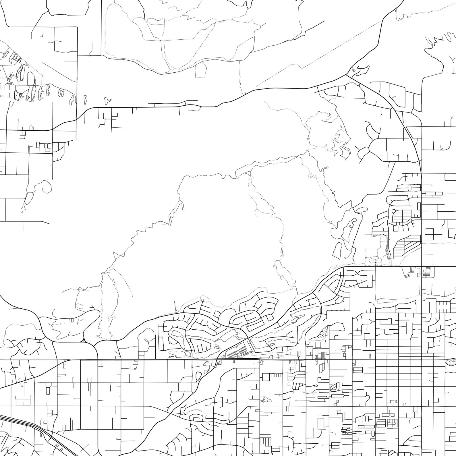 Yucaipa Map Print Yucaipa Map Poster Wall Art Ca City Map Etsy