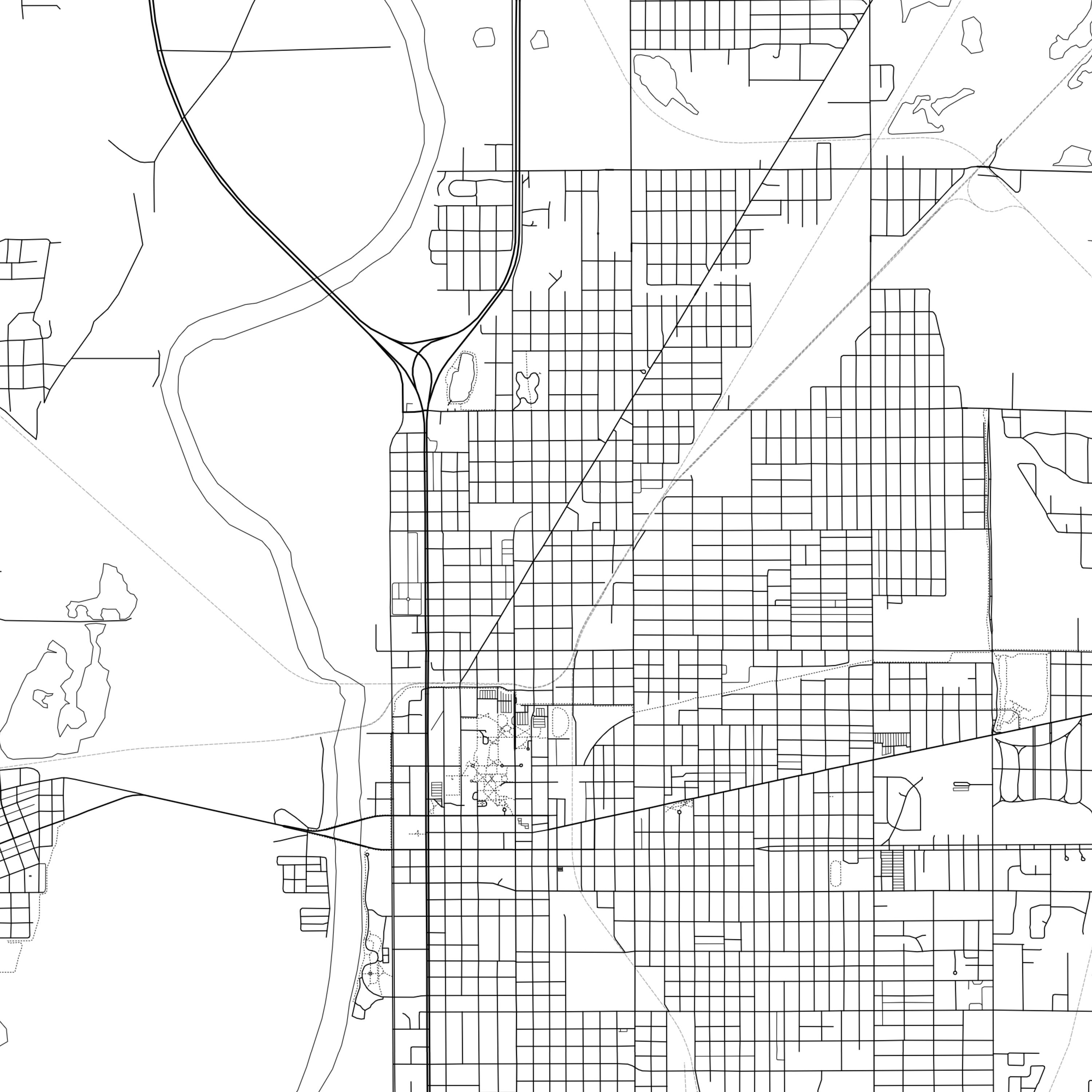 Terre Haute Map Print Terre Haute Map Poster Wall Art in Etsy