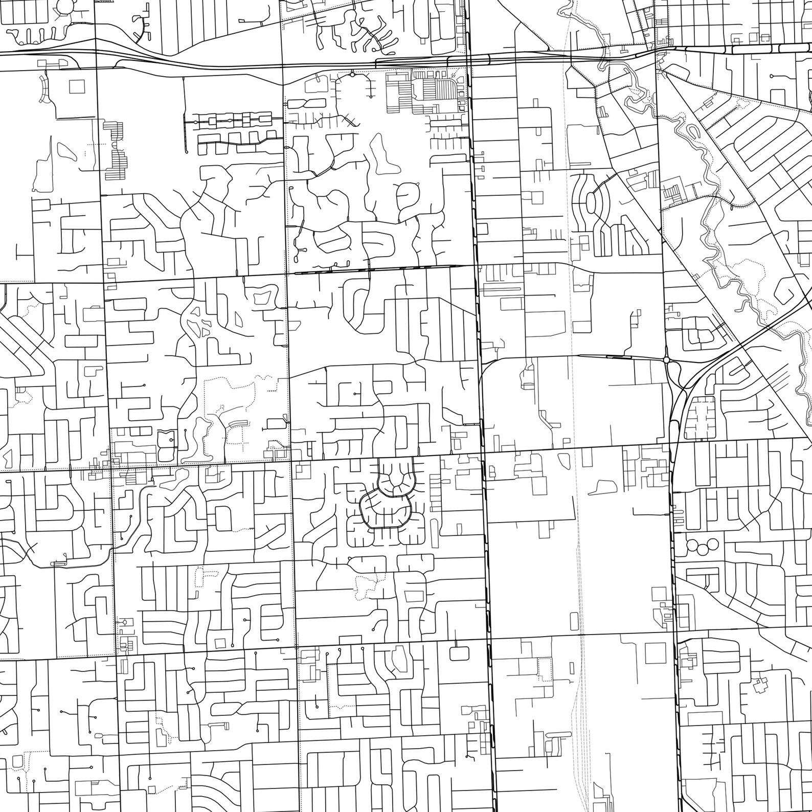 Sterling Heights Map Print Sterling Heights Map Poster Wall Etsy