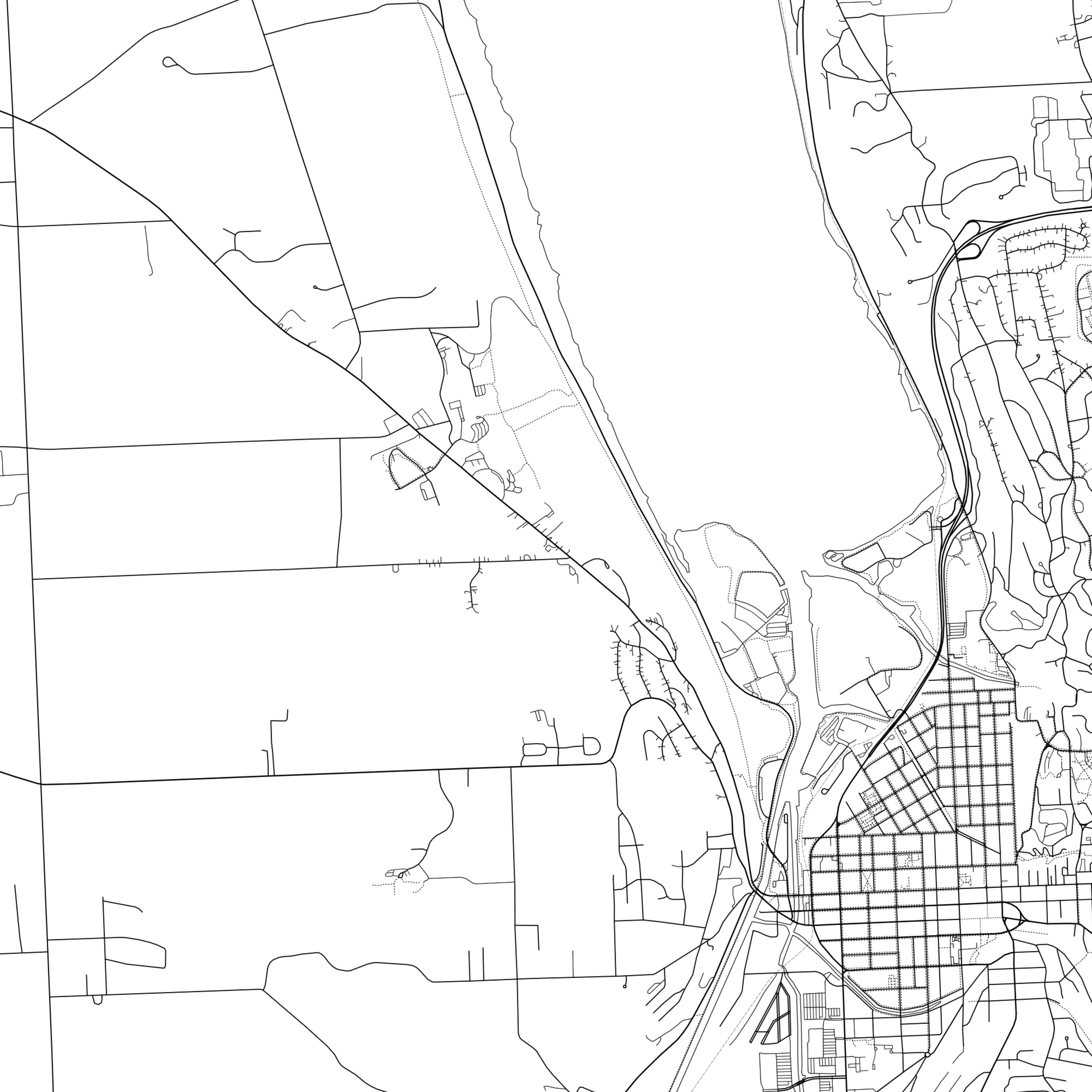 Ithaca Map Print Ithaca Map Poster Wall Art Ny City Map New Etsy