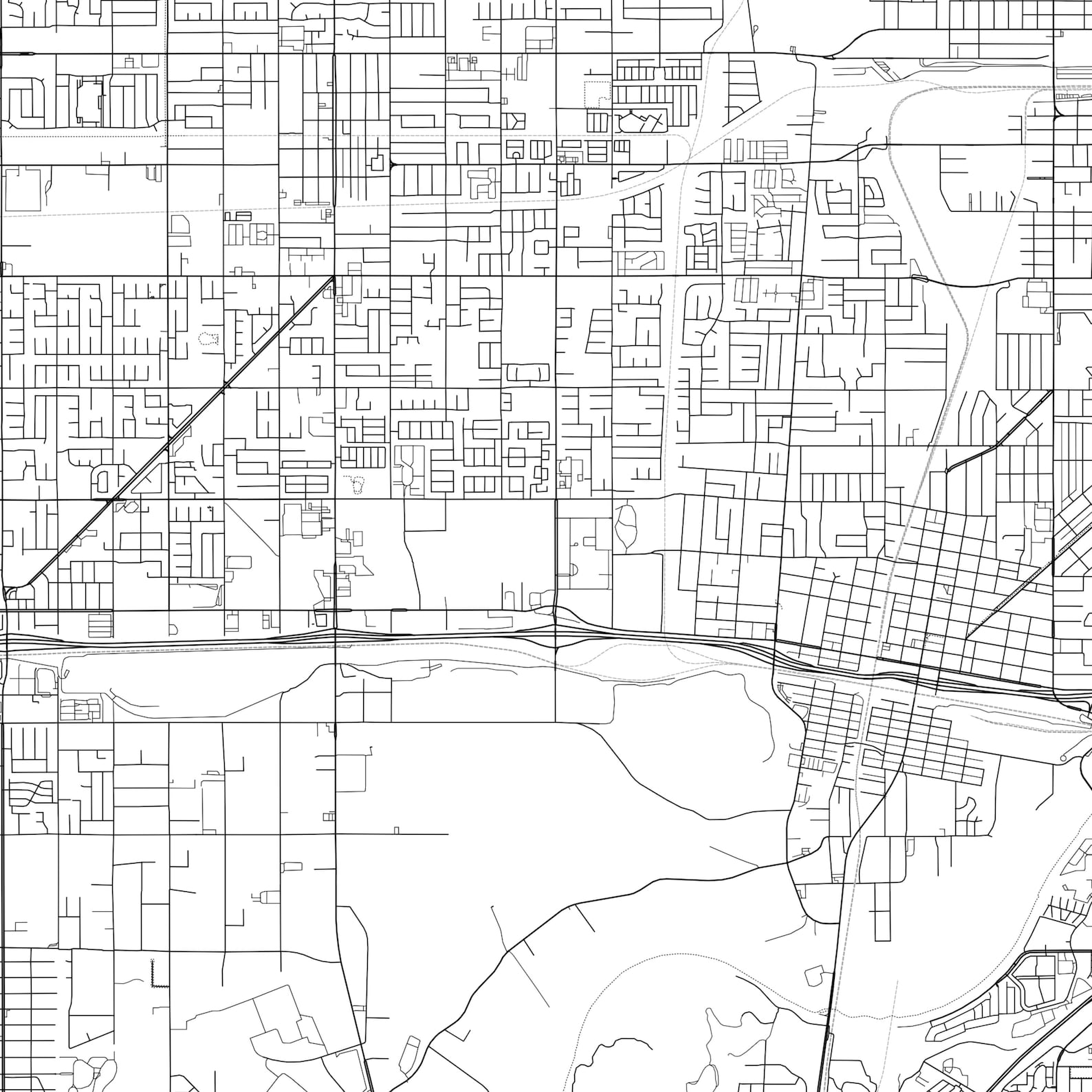 Colton Map Print Colton Map Poster Wall Art Ca City Map Etsy