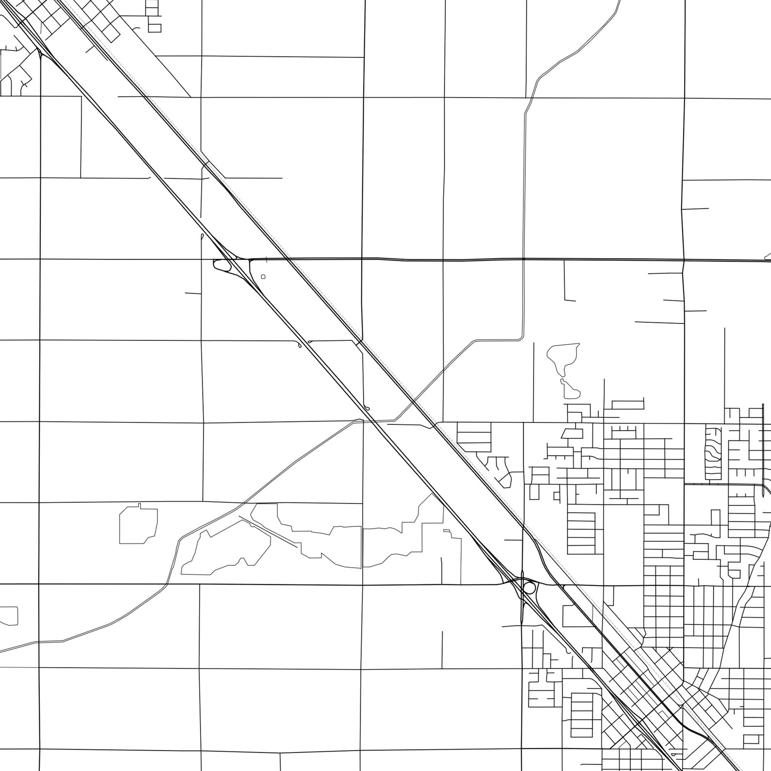 Selma Map Print Selma Map Poster Wall Art Ca City Map Etsy