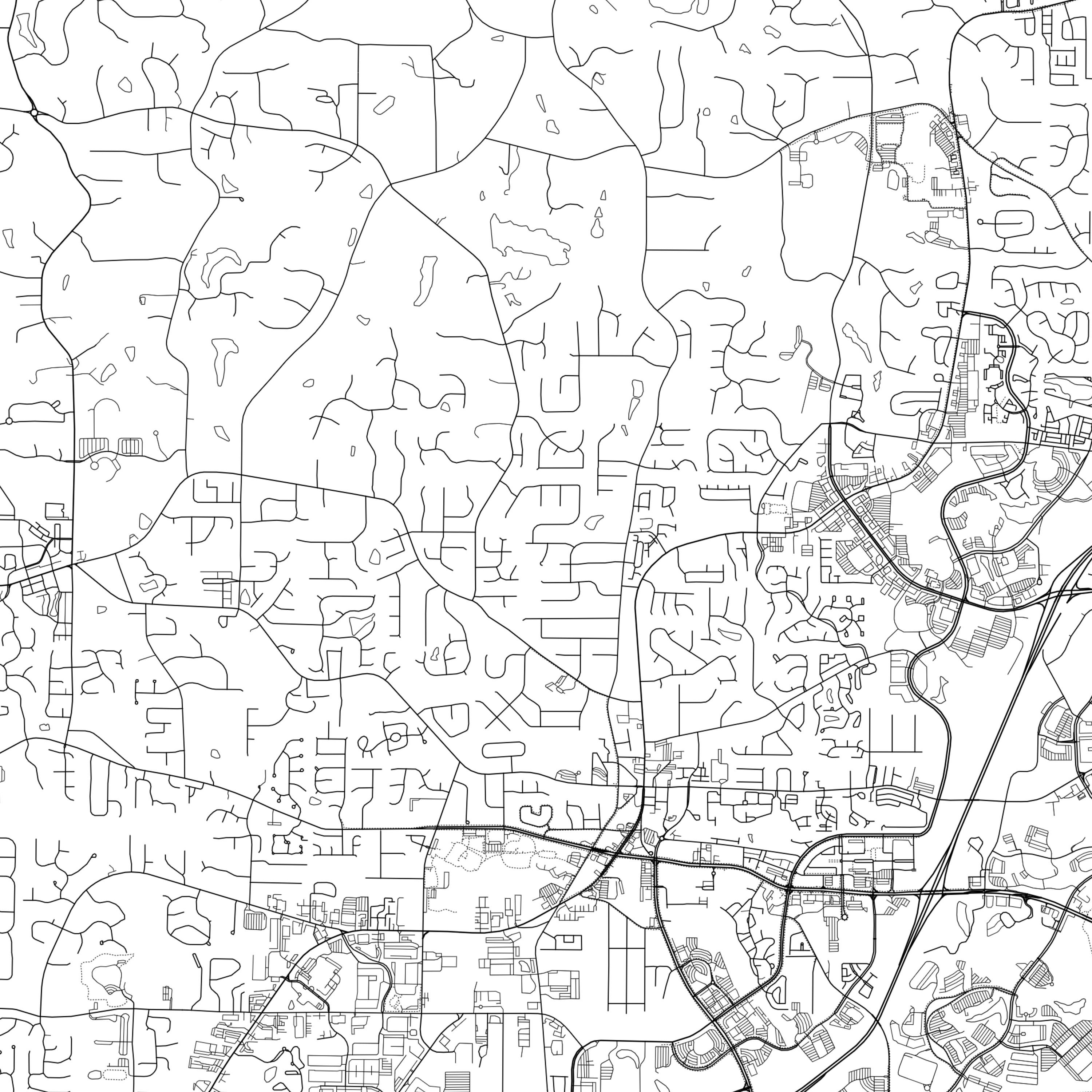Alpharetta Zip Code Map