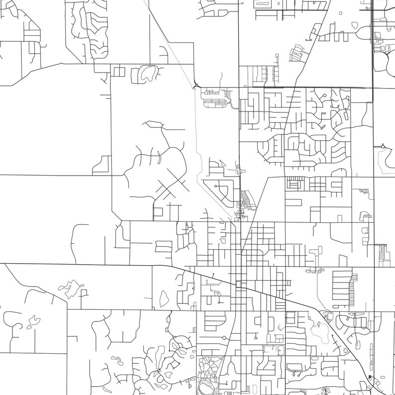 Crown Point Map Print Crown Point Map Poster Wall Art in Etsy