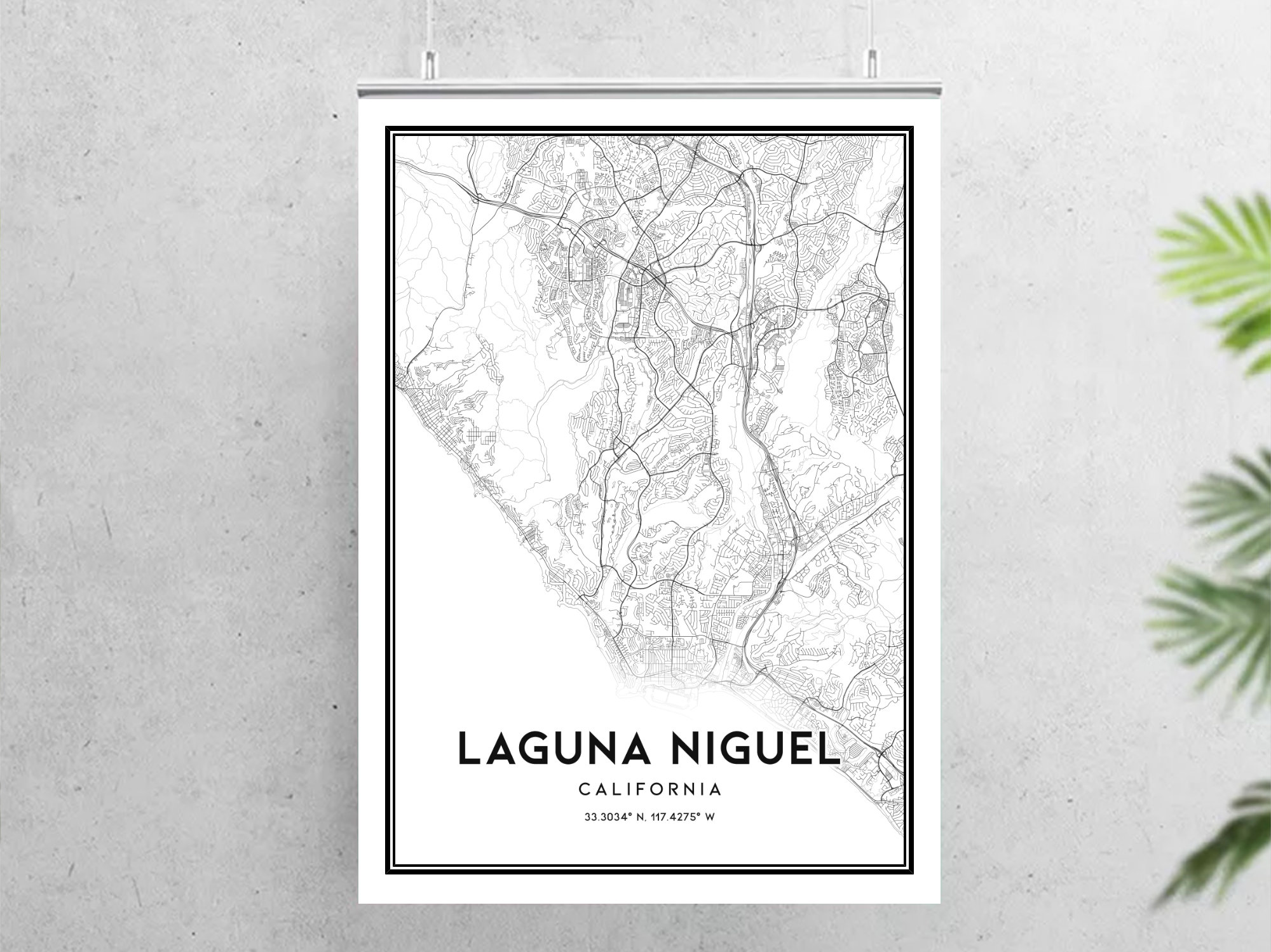 Laguna Niguel Zip Code Map Map