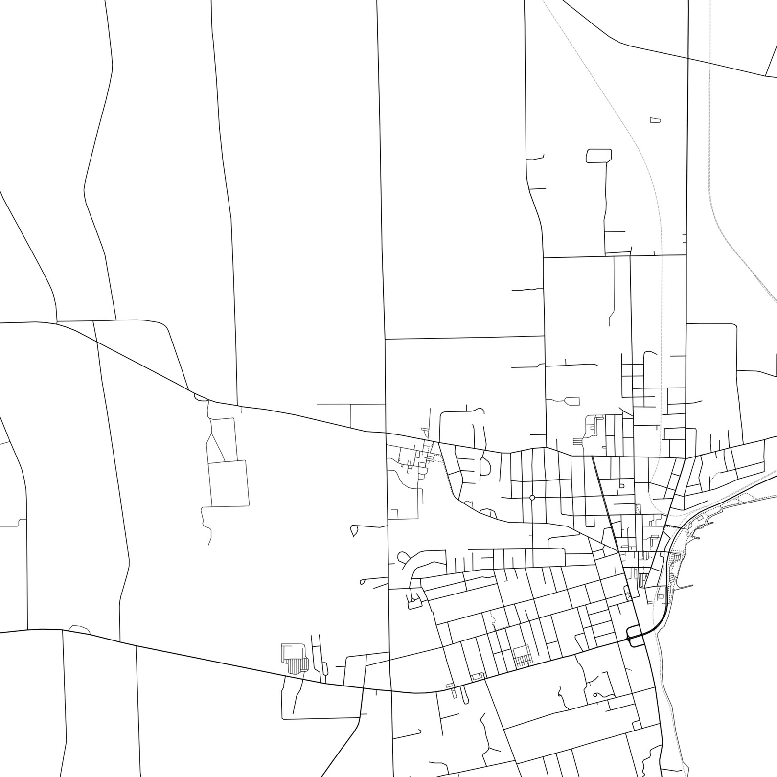 Geneva Map Print Geneva Map Poster Wall Art Ny City Map New Etsy