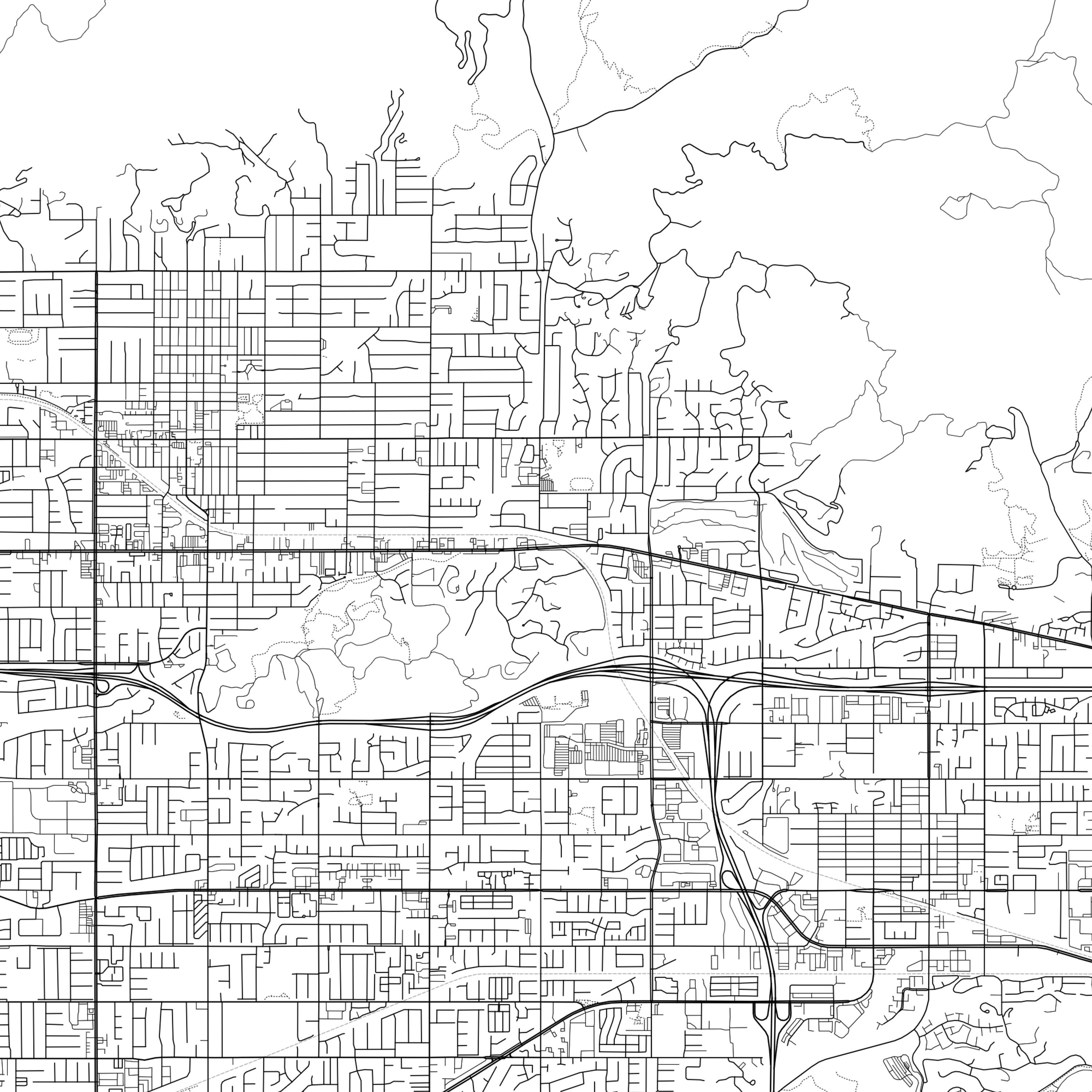 San Dimas Map Print San Dimas Map Poster Wall Art Ca City Etsy Australia
