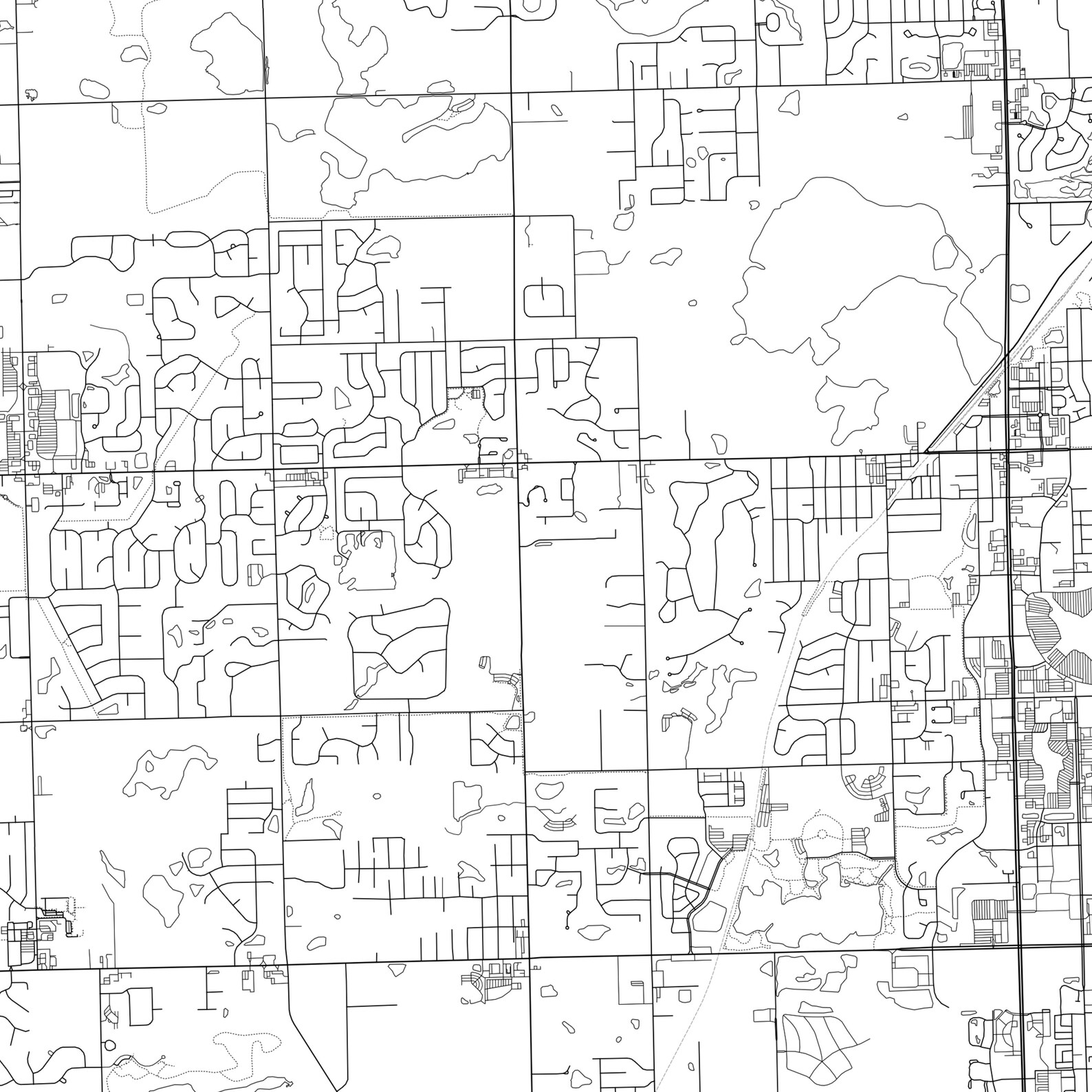 Orland Park Map Print Orland Park Map Poster Wall Art Il Etsy