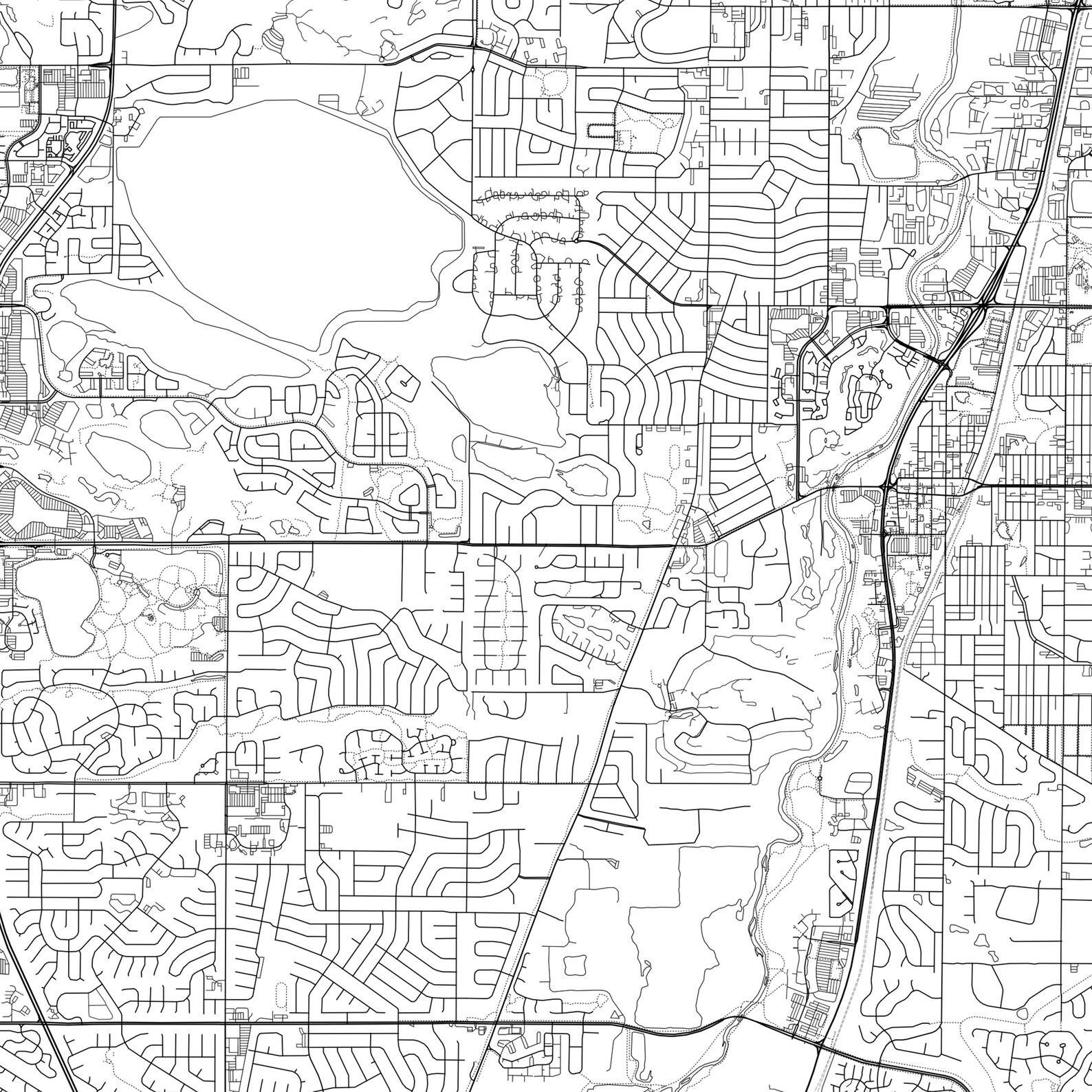 Littleton Map Print Littleton Map Poster Wall Art Co City Etsy