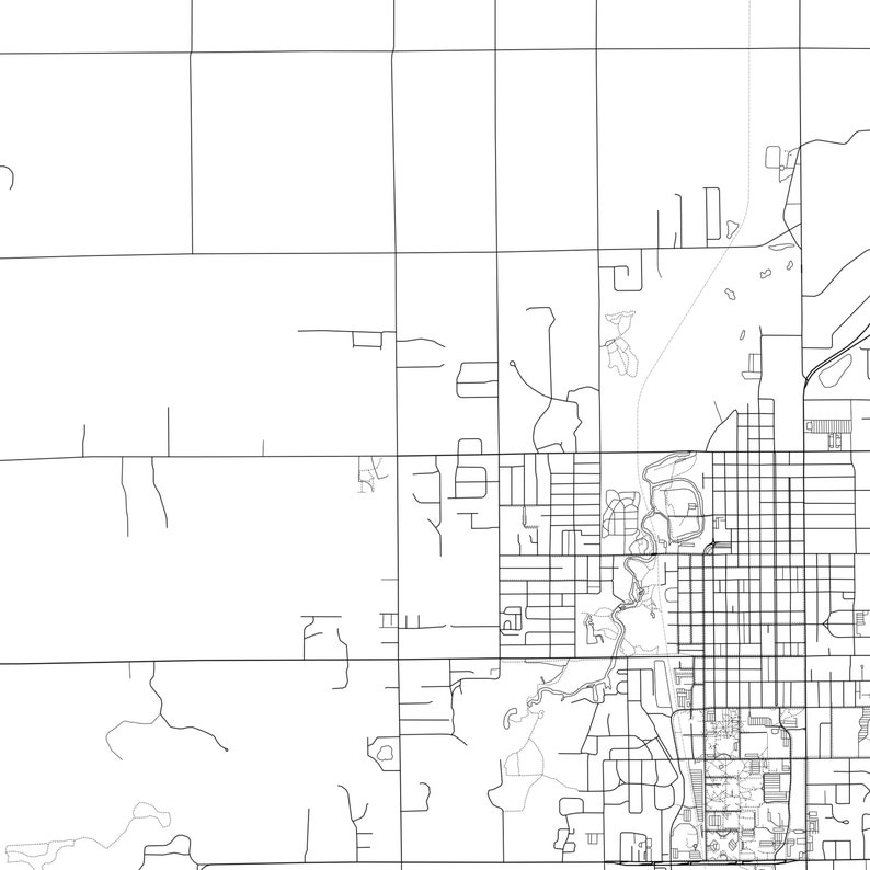 Mount Pleasant Map Print Mount Pleasant Map Poster Wall Art Etsy