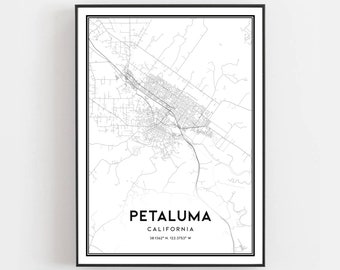 Paducah Map Print, Paducah Map Poster Wall Art, Ky City Map, Kentucky ...