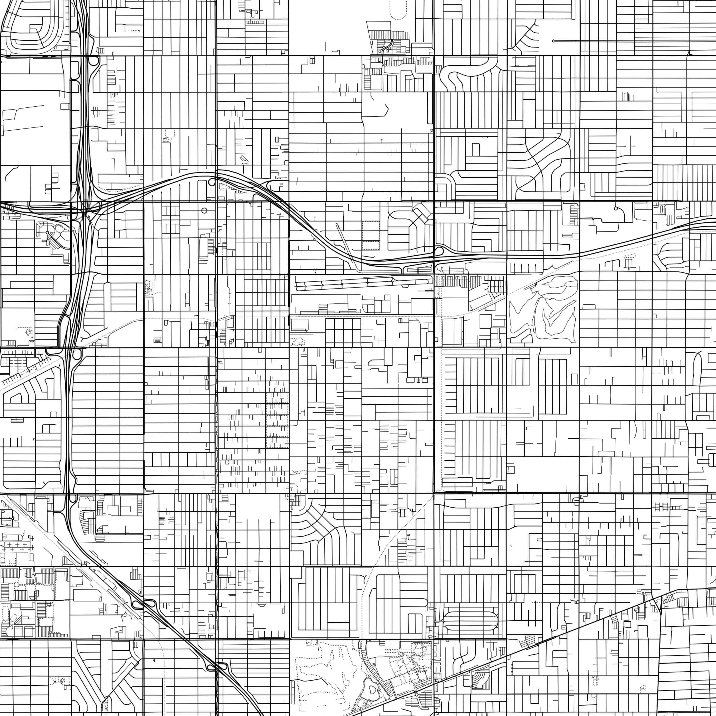 Gardena Map Print Gardena Map Poster Wall Art Ca City Map  Etsy