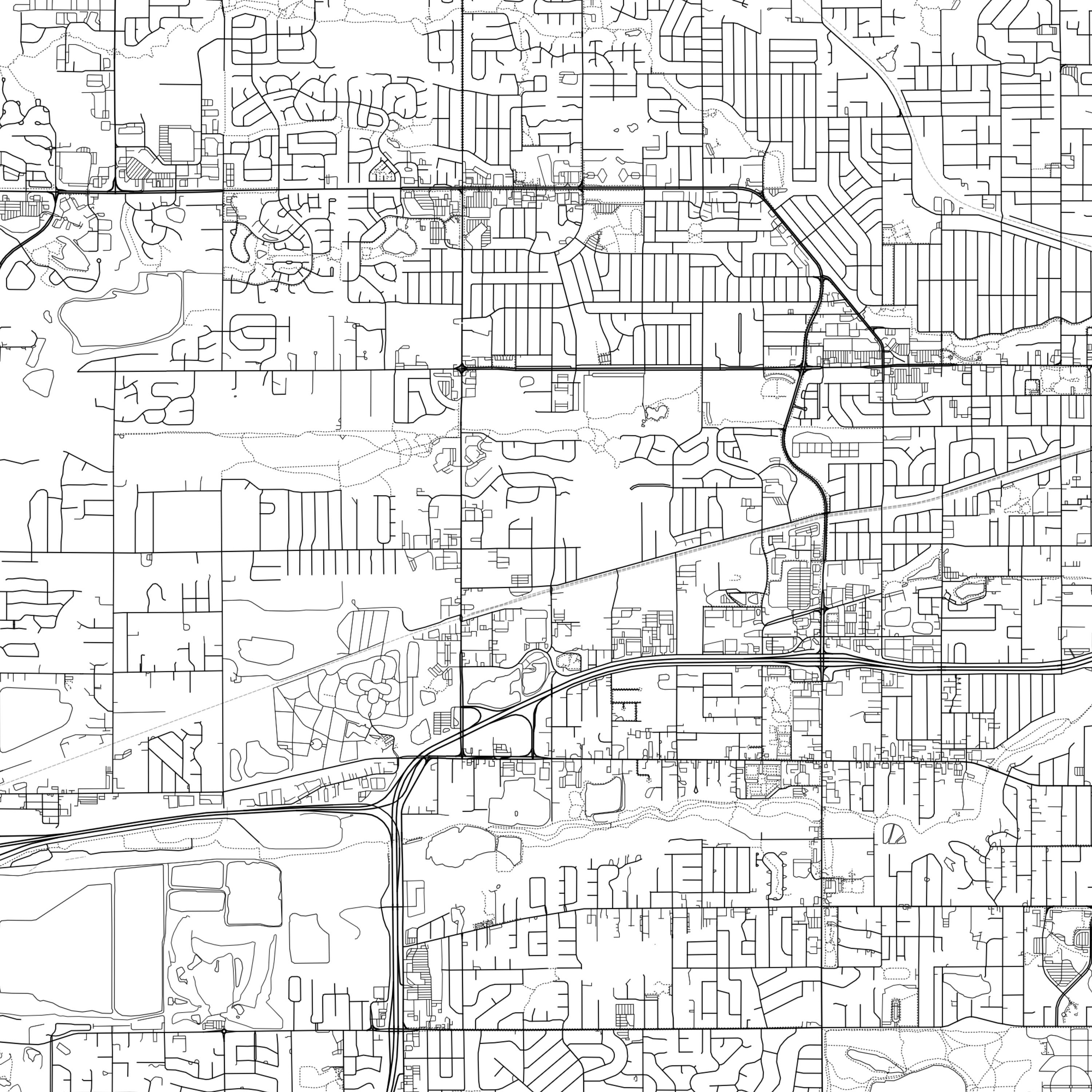 Wheat Ridge Map Print Wheat Ridge Map Poster Wall Art Co | Etsy